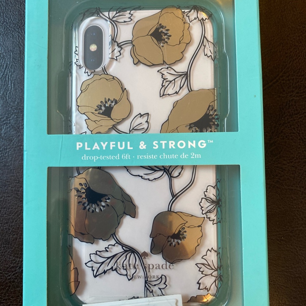 Kate Spade IPhone X case.